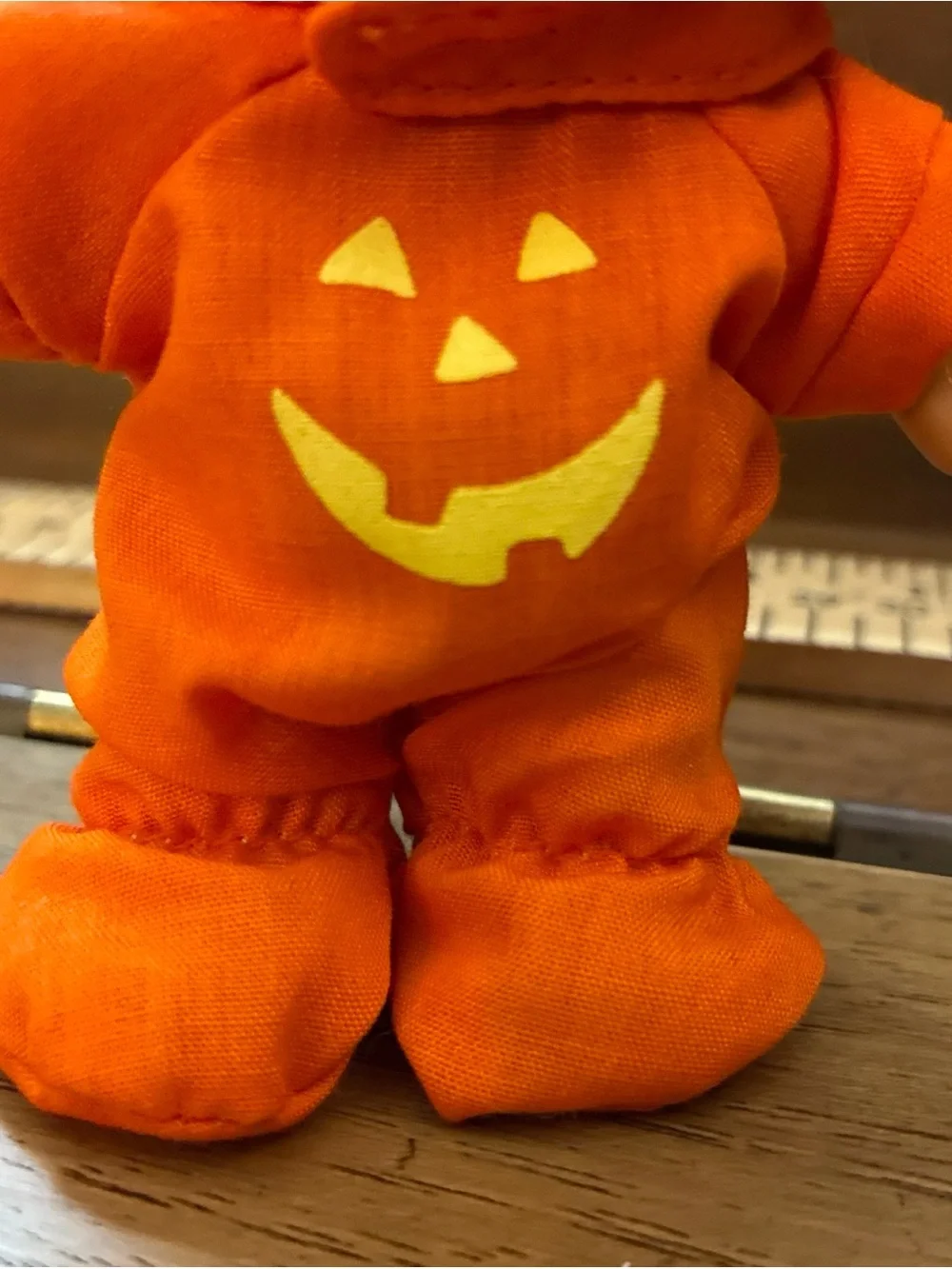 Vintage Troll Doll Halloween Costume Pumpkin Outfit 5.5